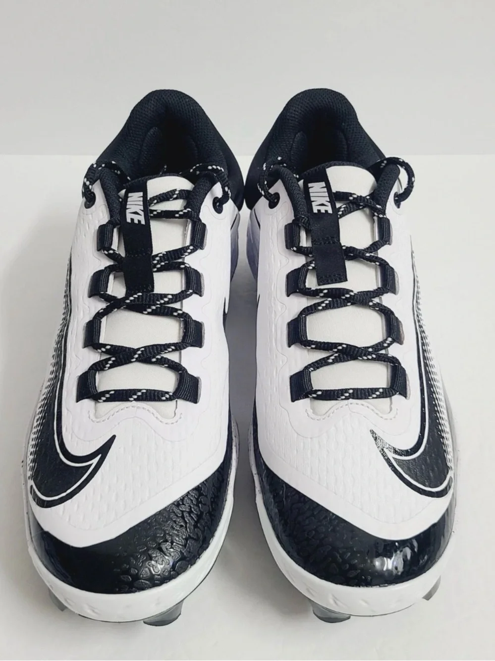Nike Alpha Huarache Elite 4 Low MCS White Baseball Cleats FD6255-108 Size 10